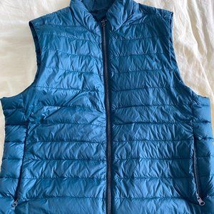 Green polyester vest